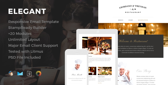 Restaurant Email Template 10