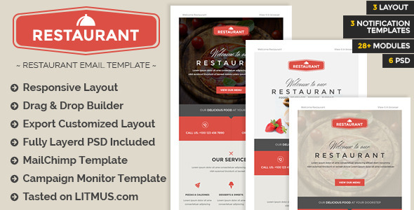 Restaurant Email Template 11