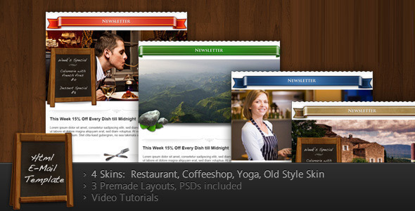 Restaurant Email Template 12