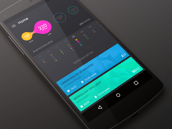 Health App UI Design