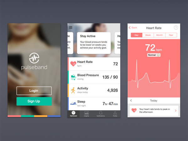 Health App UI Design