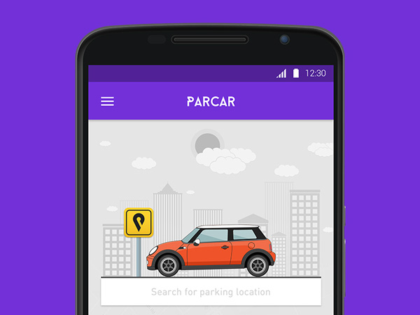 parking app ui 08