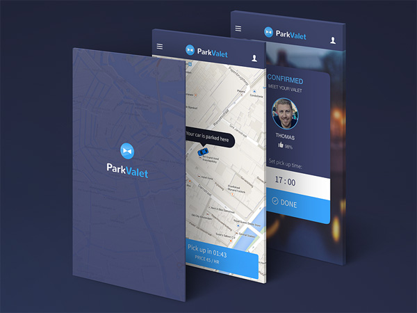 parking app ui 11