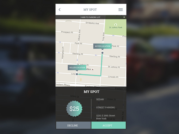 parking app ui 17