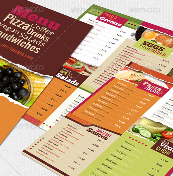 restaurant menu template 16