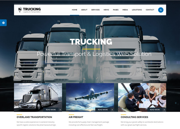 transportation Drupal themes