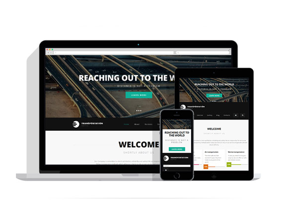 transportation drupal theme 04