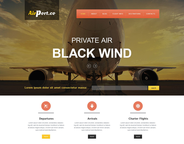 transportation drupal theme 07