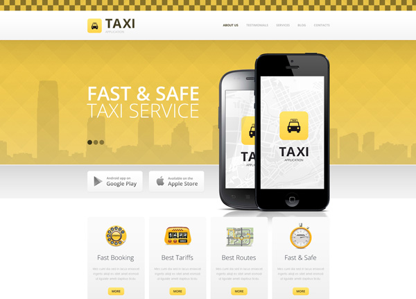 transportation drupal theme 08