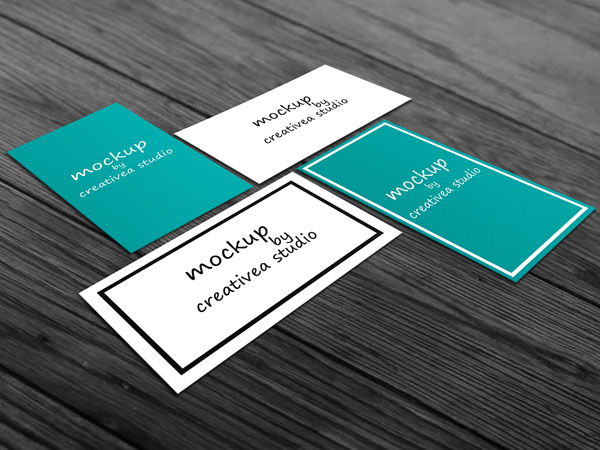 vertical business card mockup 09