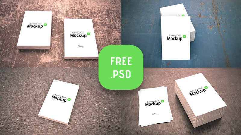 vertical business card mockup 18