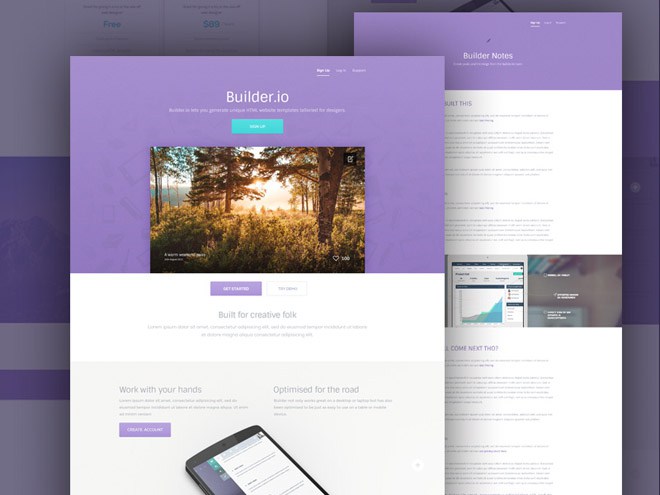 App Landing Page Template 02