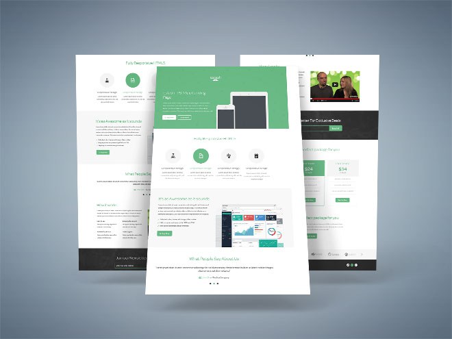 App Landing Page Template 06