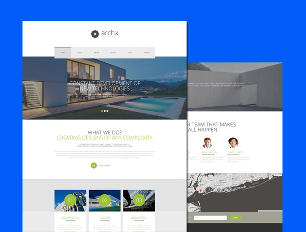 Architecture PSD Template 05