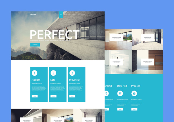 Architecture PSD Template 06