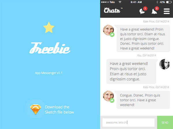 Chat Application UI Design 31