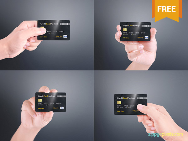 Credit Card Mockup 04