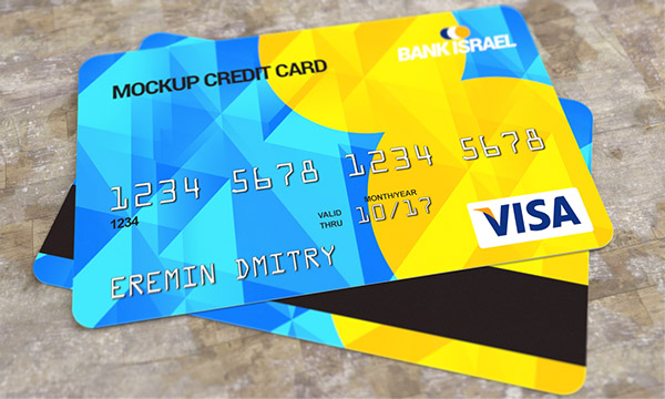 Credit Card Mockup 06