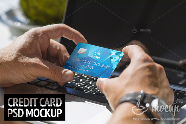 Credit Card Mockup 07