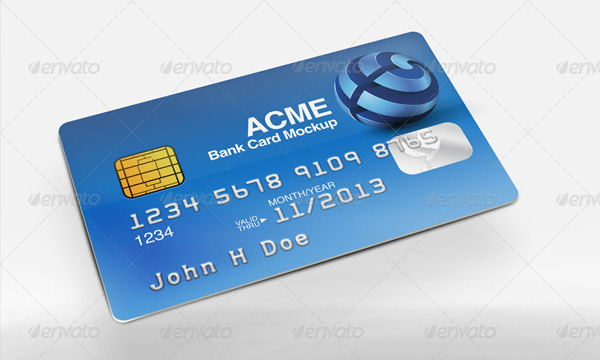 Credit Card Mockup 23