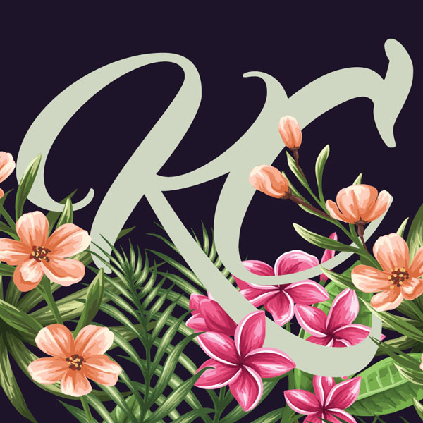 Floral Typography 06