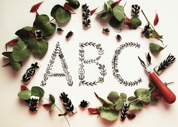 Floral Typography 21