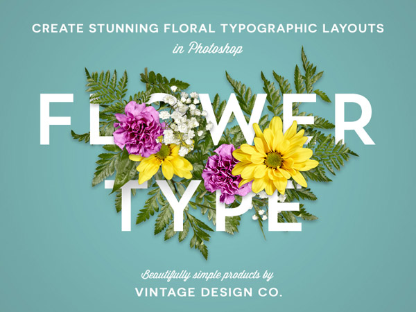 Floral Typography 26