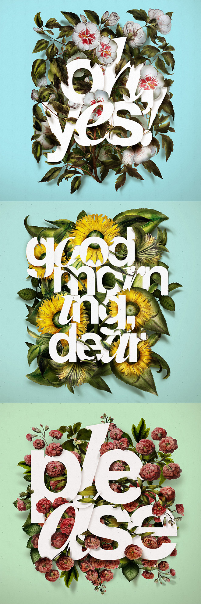 Floral Typography 48