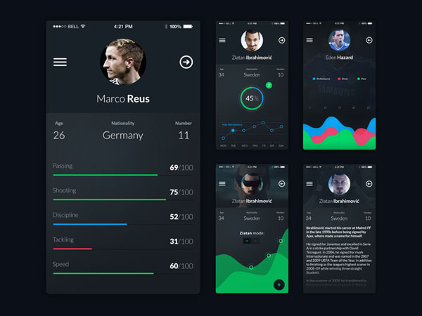 Football App UI 01