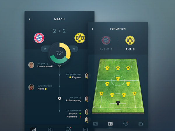 Football App UI 09