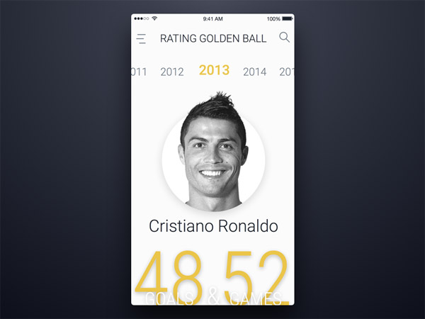 Football App UI 13