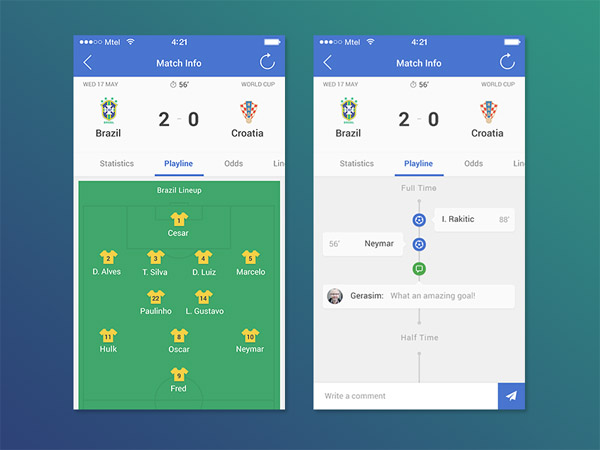 Football App UI 18