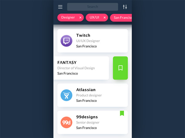 Job App UI Design 10