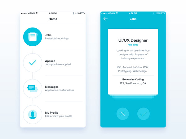 Job App UI Design 14