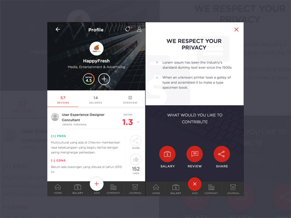 Job App UI Design 20