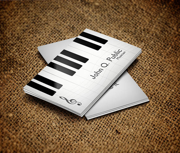 Musician Business Card 01