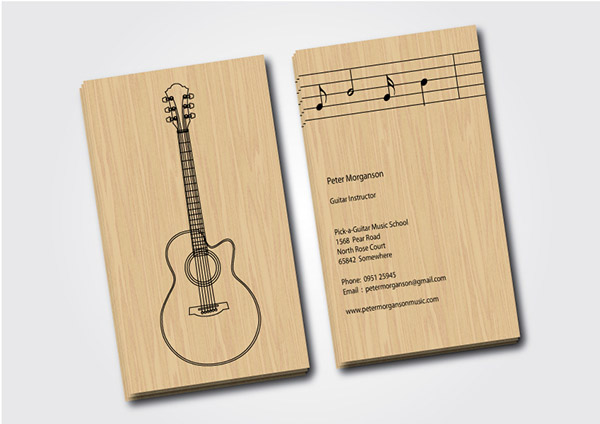 Musician Business Card 24