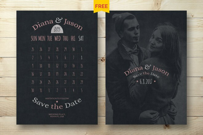 Save The Date Template 02