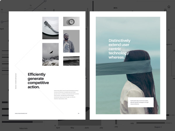 minimal brochure design 02