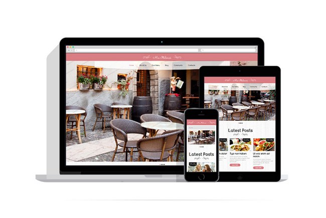 Free Restaurant WordPress Themes 02