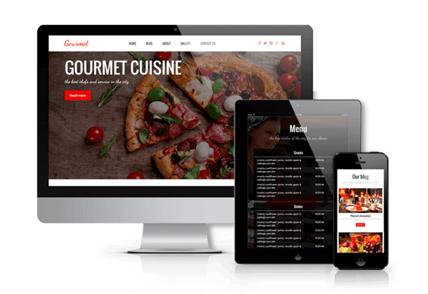 Free Restaurant WordPress Themes 06