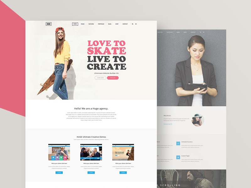 Free-flat-PSD-web-template-06