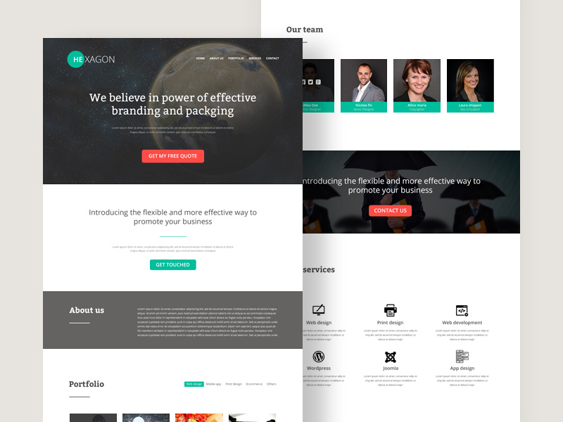 Free-flat-PSD-web-template-19