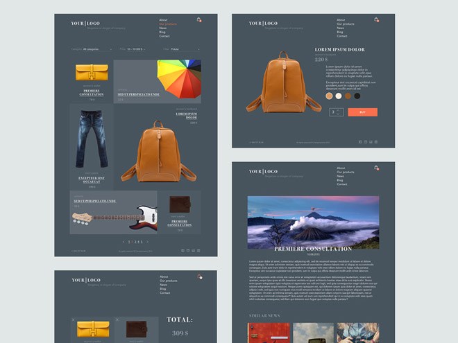 Free-flat-PSD-web-template-29