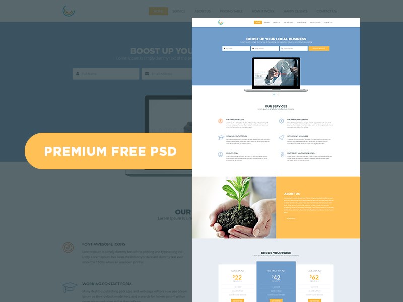 Free-flat-PSD-web-template-34