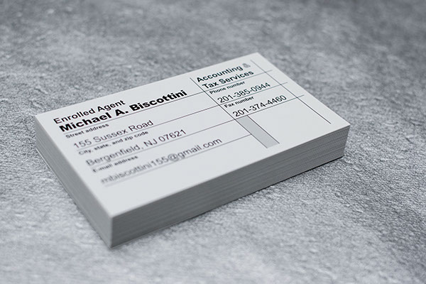 Accountant Business Card 06