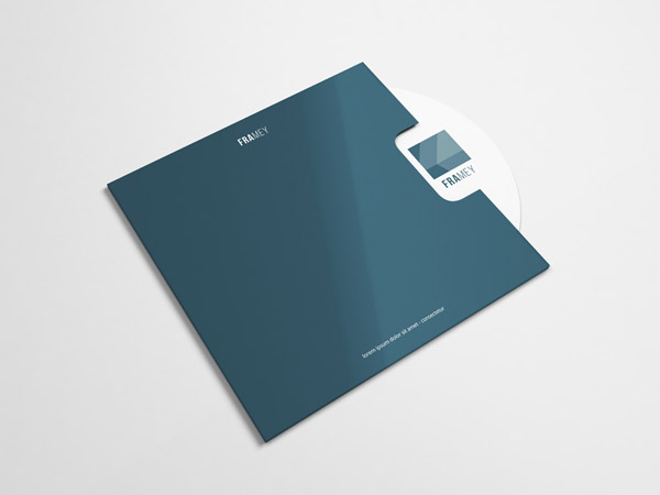 CD Cover Mockup Template