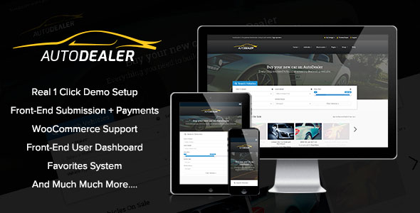 Car Dealer WordPress Theme 02