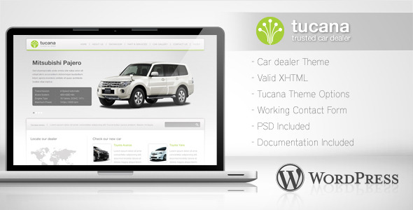 Car Dealer WordPress Theme 03