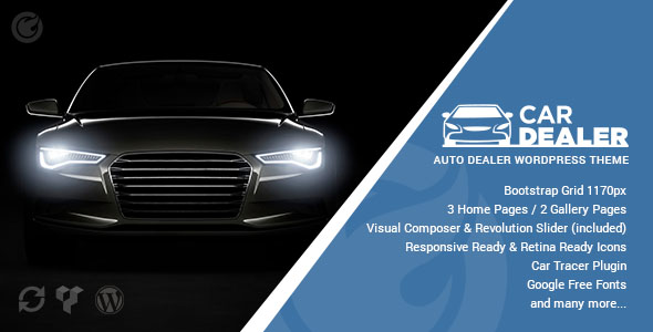 Car Dealer WordPress Theme 04